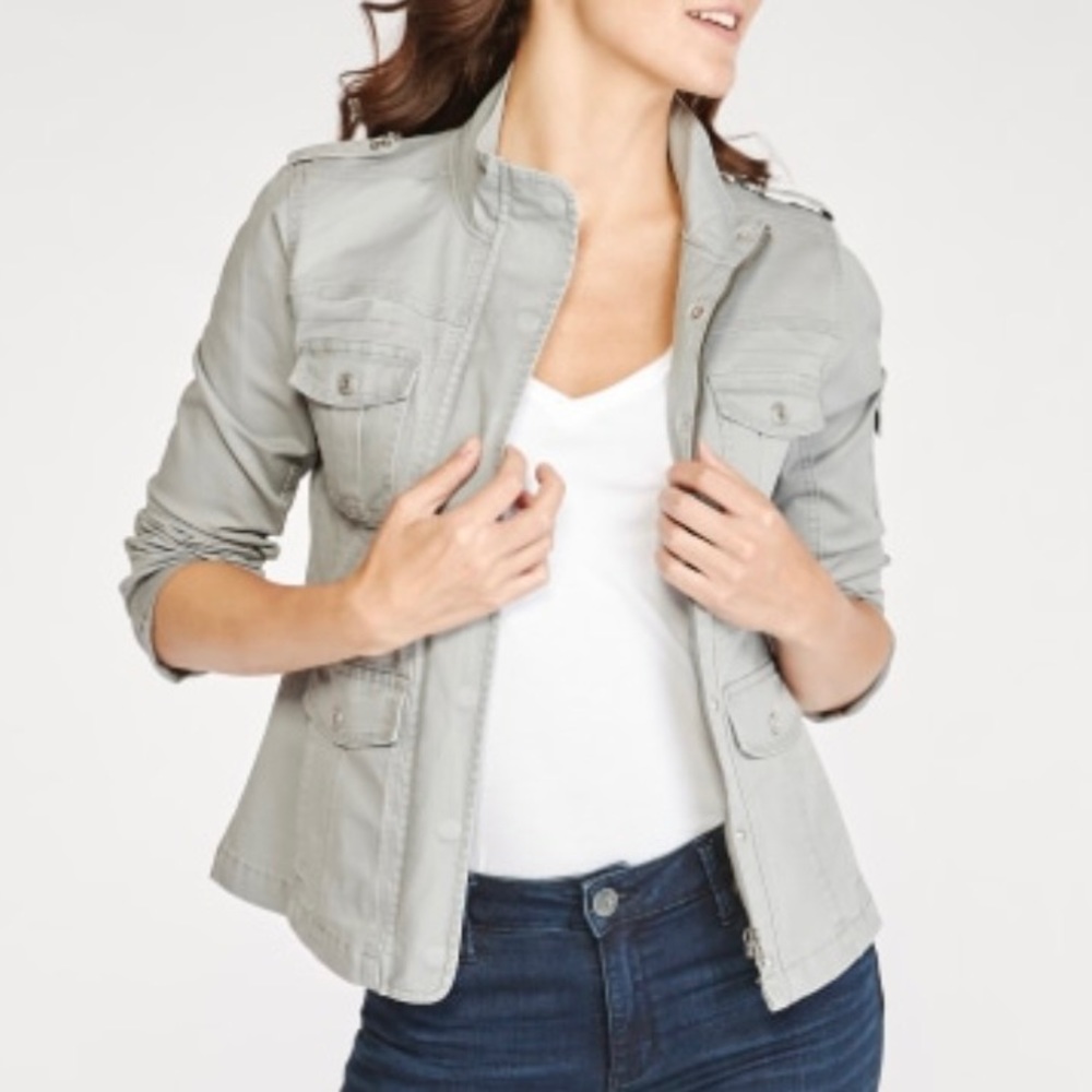 Kenzie Jeans Utility Jacket